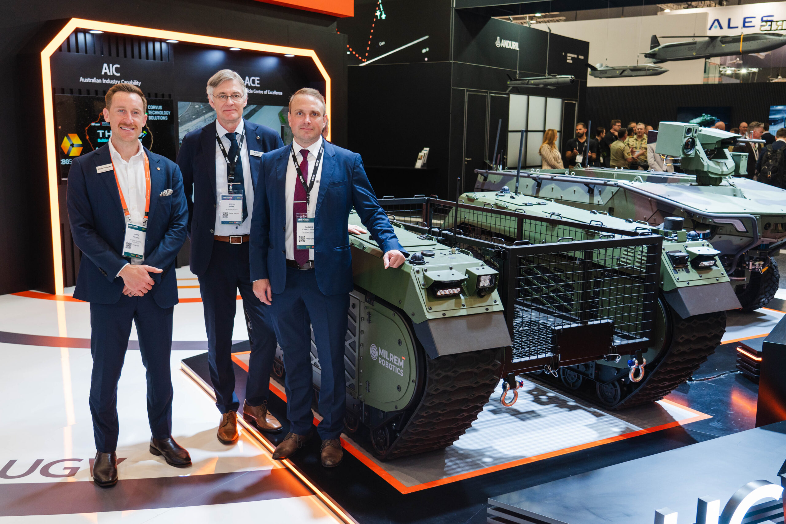 Hanwha and Milrem Robotics expand cooperation on unmanned ground systems