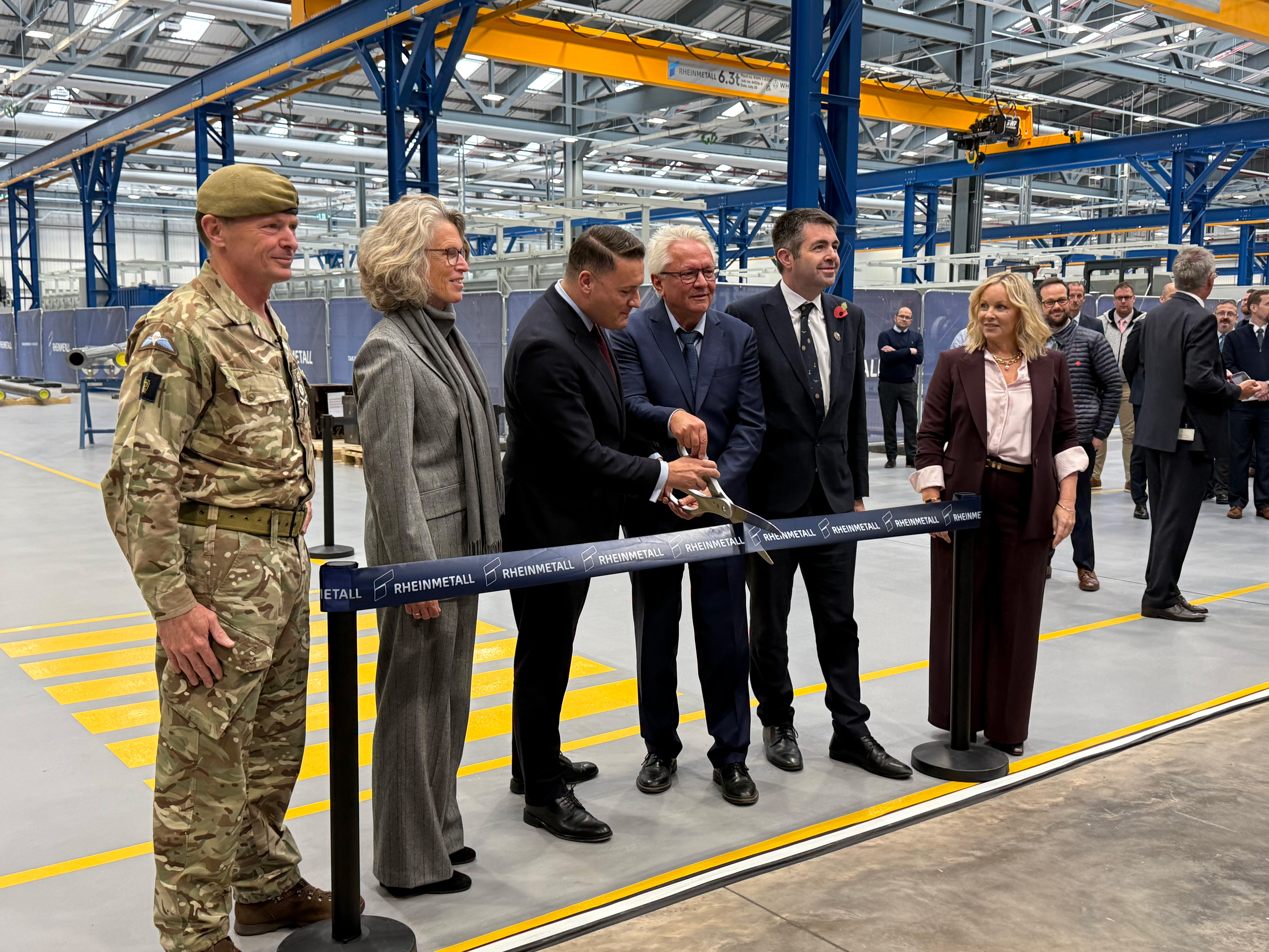 Rheinmetall opens the UK Gun Hall