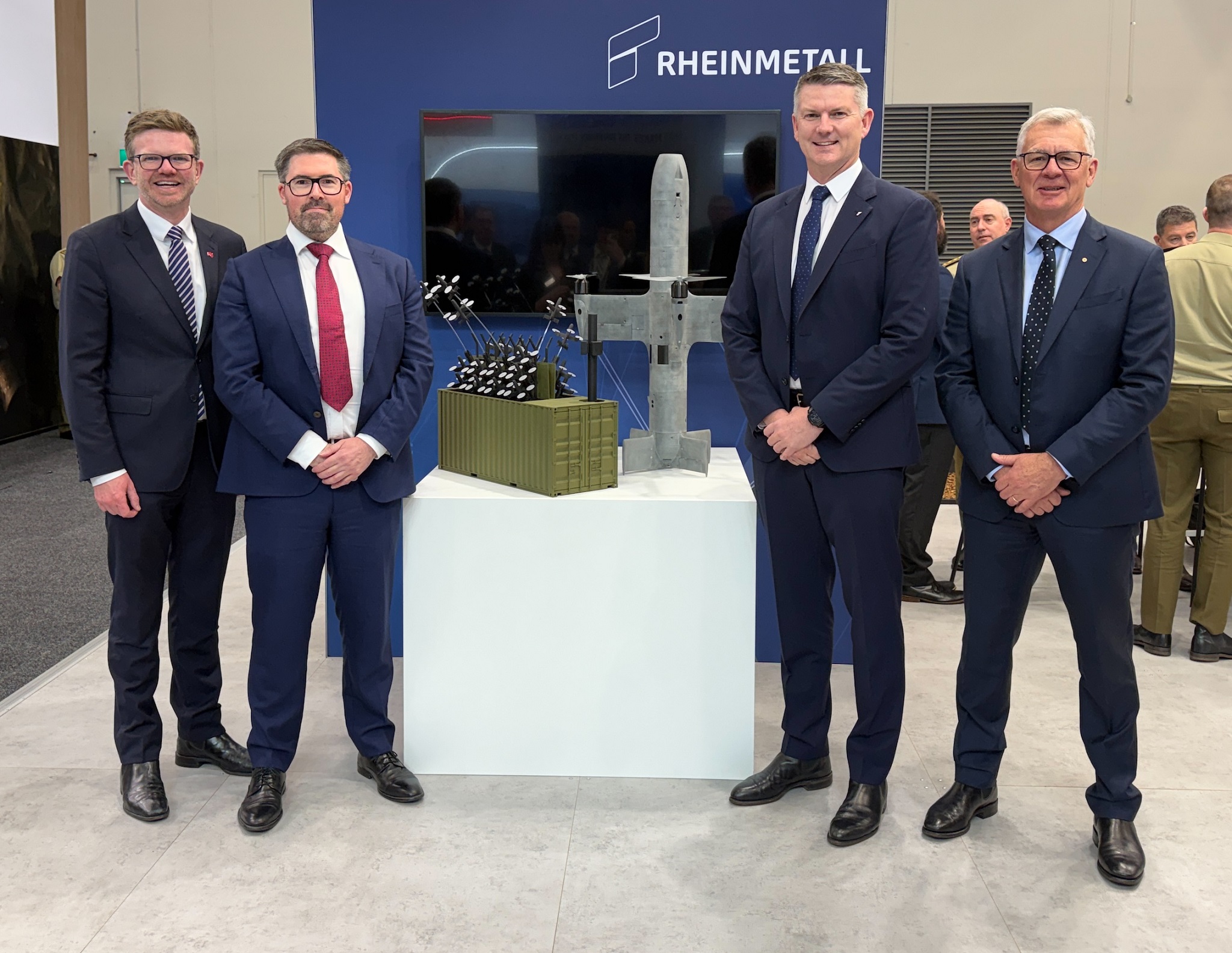 Rheinmetall and Praetorian Aeronautics partner on containerised AERIE counter-uncrewed aircraft system