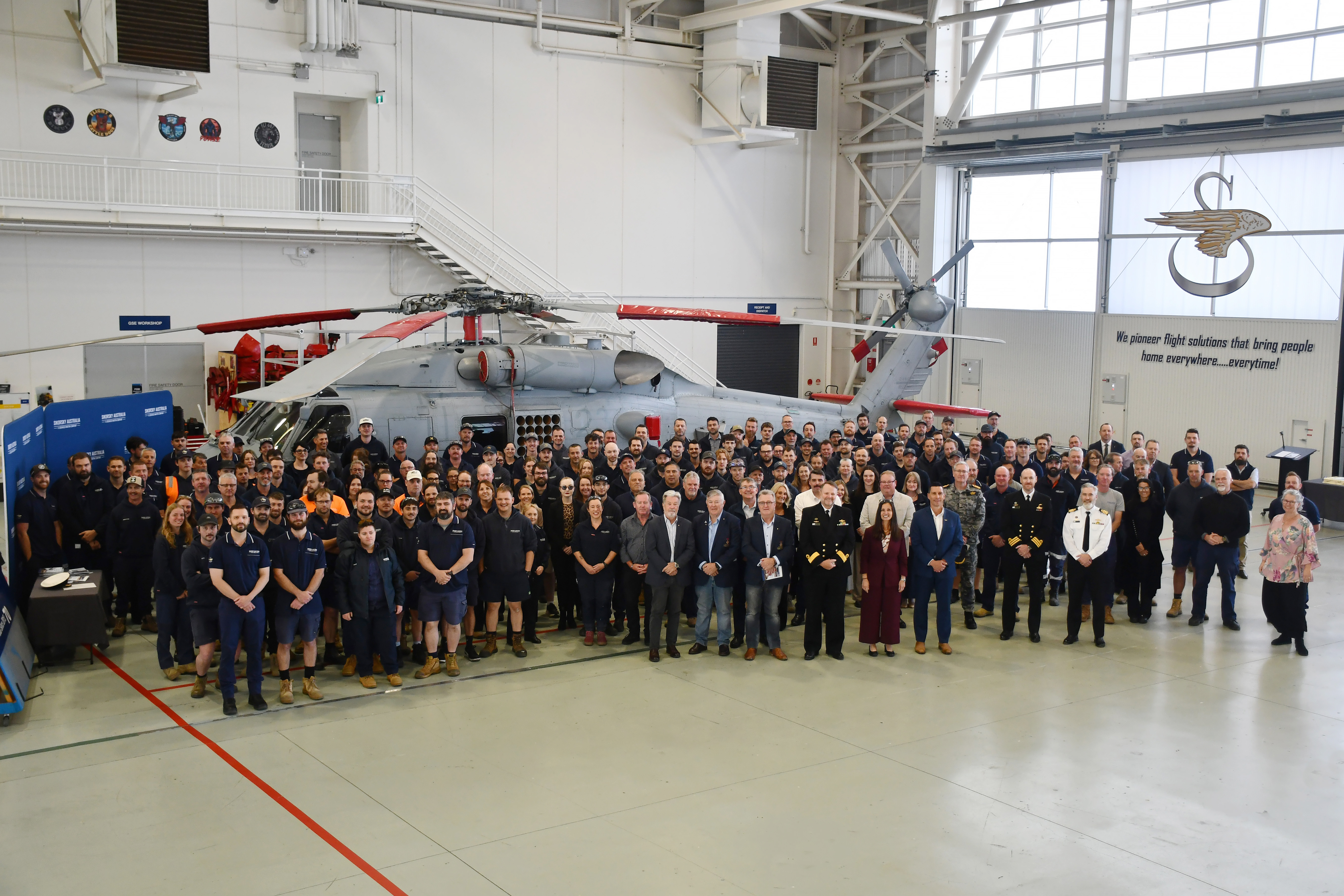 Sikorsky Australia celebrates a decade of building Australian Seahawk sustainment capability